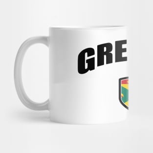 Grenada National Flag Shield Mug